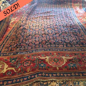 SOLD! Antique Persian Bidjar Rug Allover Design