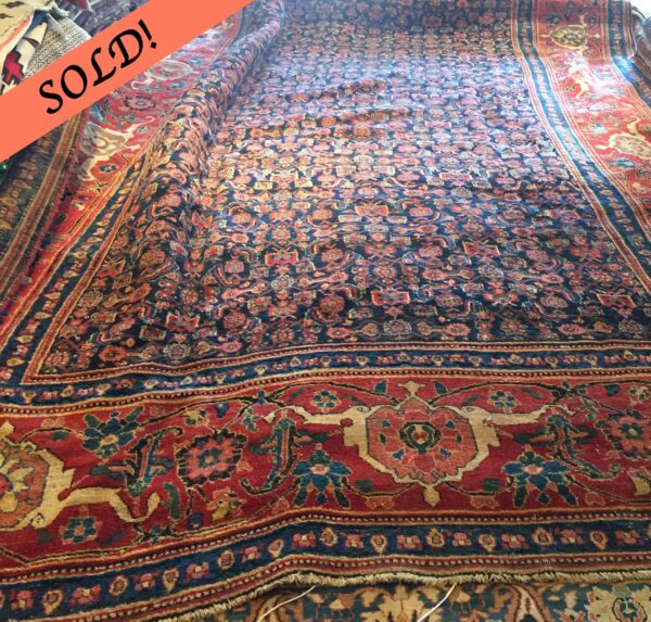 SOLD! Antique Persian Bidjar Rug Allover Design